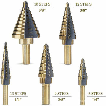 Wood Case Step Drill Bit